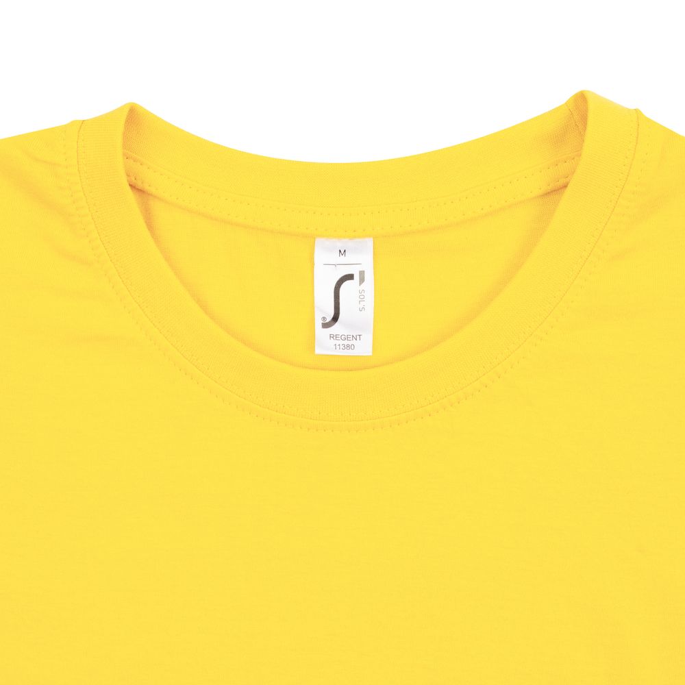 Футболка унисекс Regent 150, желтая (лимонная)-2
