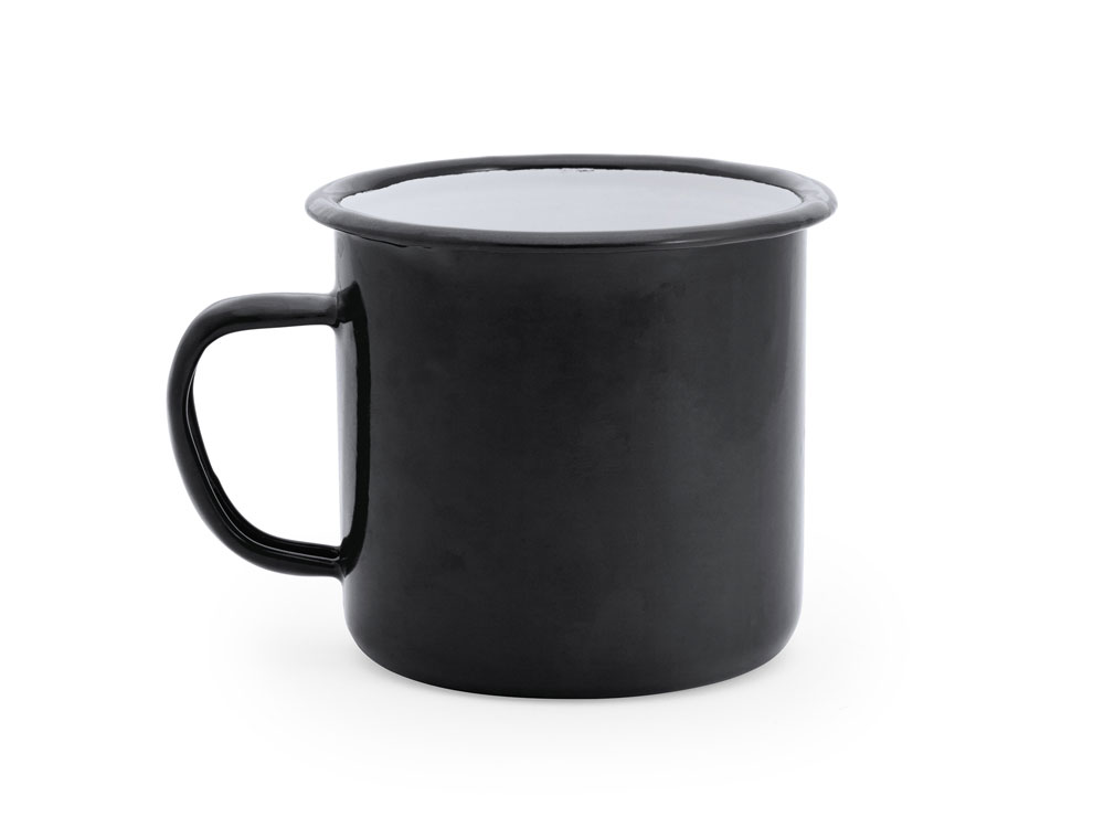 Кружка металлическая ANON, 380 мл, черный-2