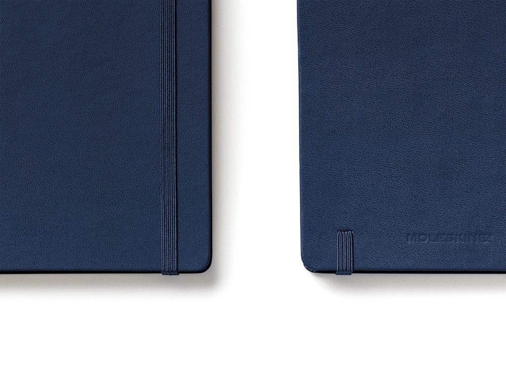 Записная книжка Moleskine Classic (в линейку) в твердой обложке, Large (13х21см), синий-2