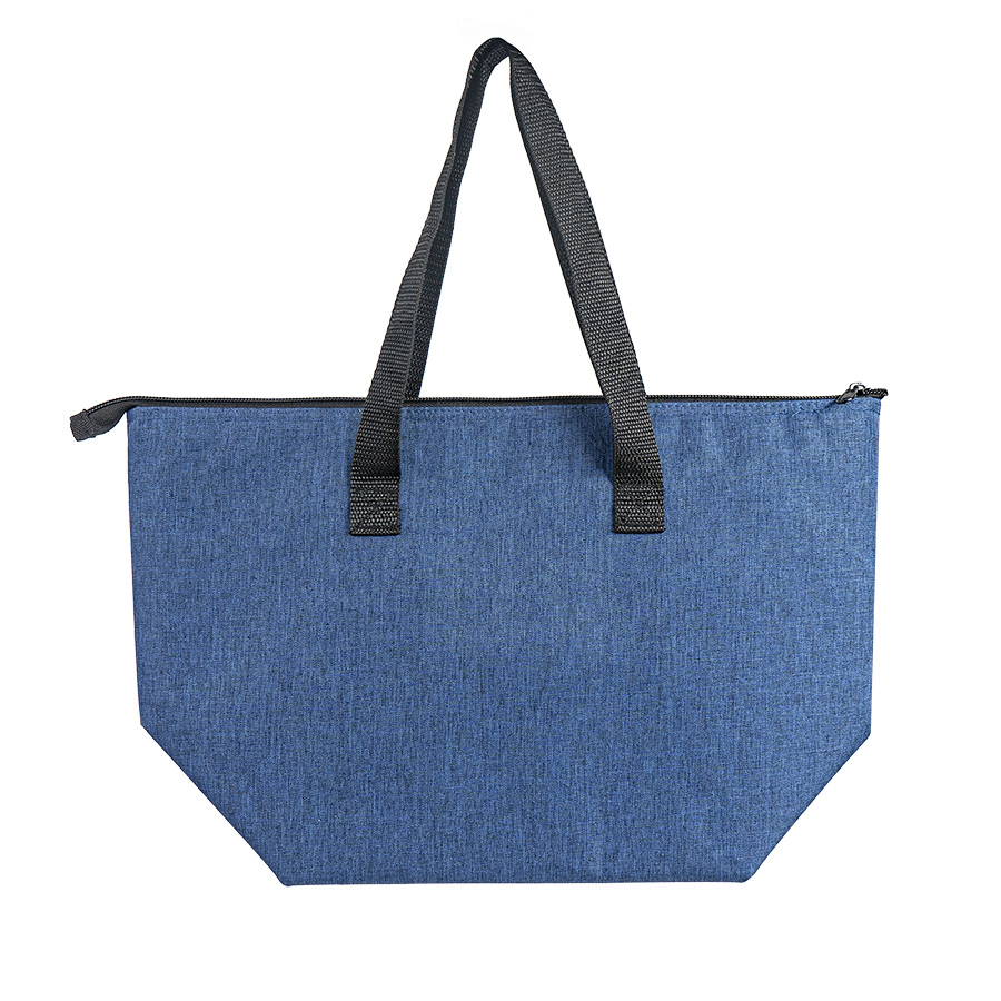 Термосумка "FRESH", т.синий меланж, 39 x 25 x 16 см, полиэстер 300D, темно-синий-1