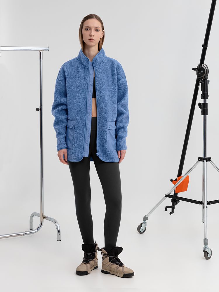 Куртка унисекс Oblako, голубая-5