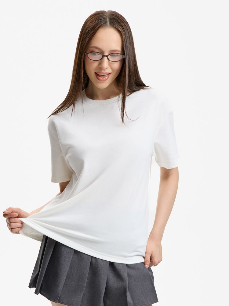 Футболка унисекс Durington, белая-5