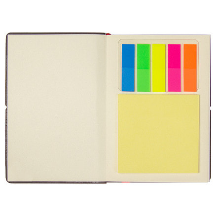 Блокнот А6 Van Diemen со стикерами, Тёмно-синий-2