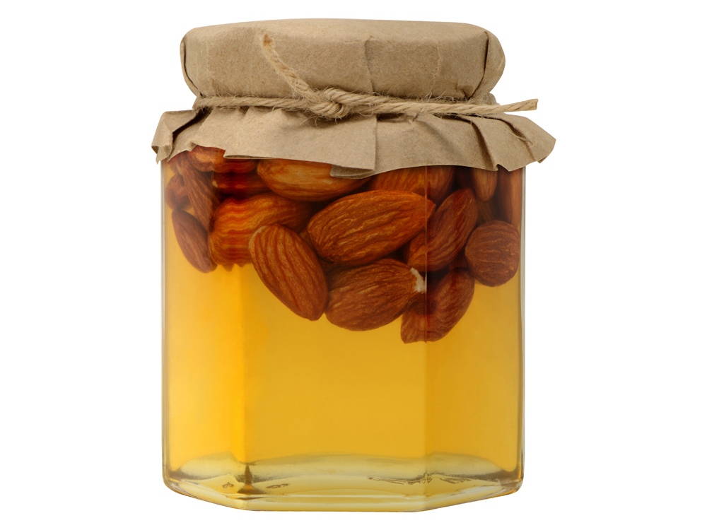 Сувенирный набор Мед с миндалем 250 гр-1