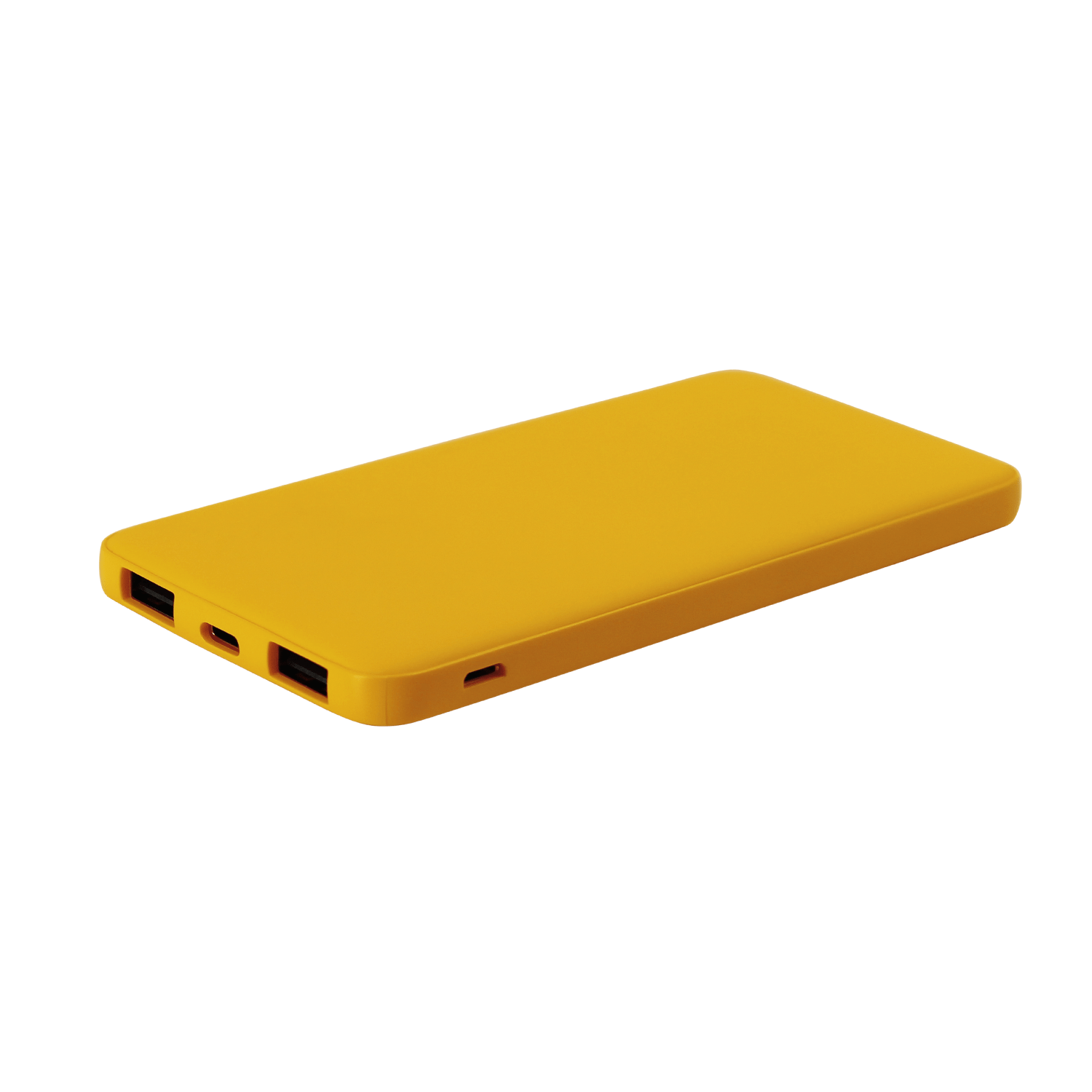 Внешний аккумулятор Bplanner Power 1 ST, софт-тач, 5000 mAh (Желтый)-0