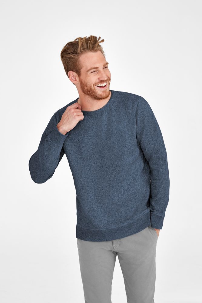 Толстовка унисекс Sully, кобальт (темно-синяя)-4