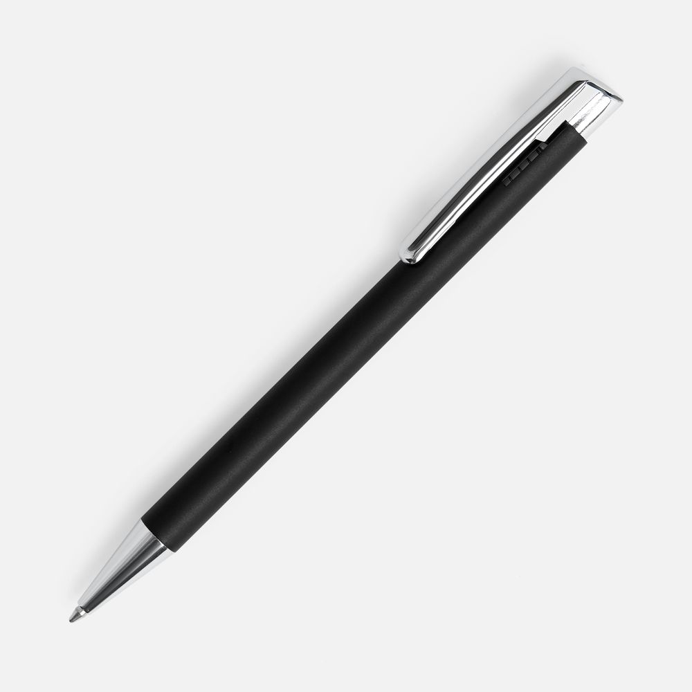 Ручка шариковая Stork, черная-0