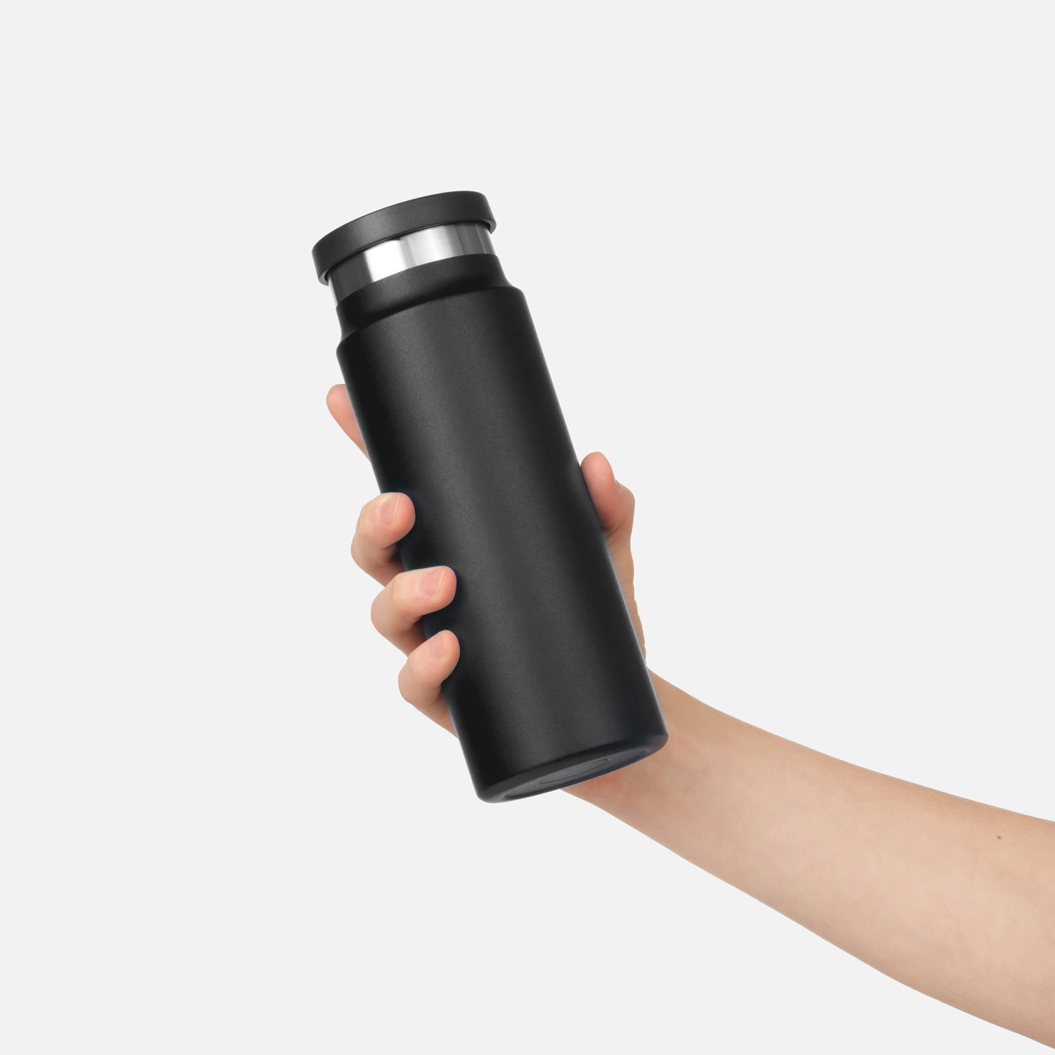 Термобутылка вакуумная герметичная Аллегра (Allegra), черная-6