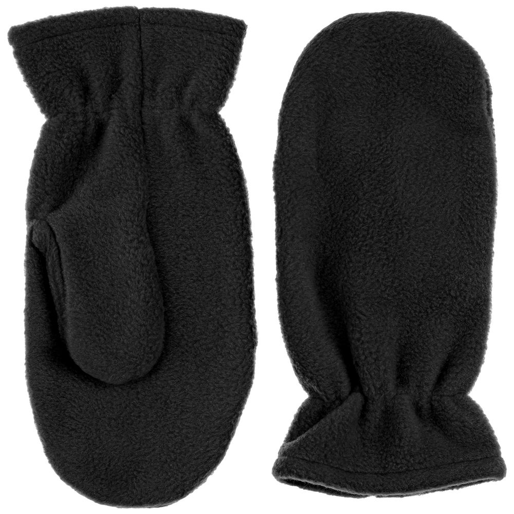 Варежки Fleecy, черные-1