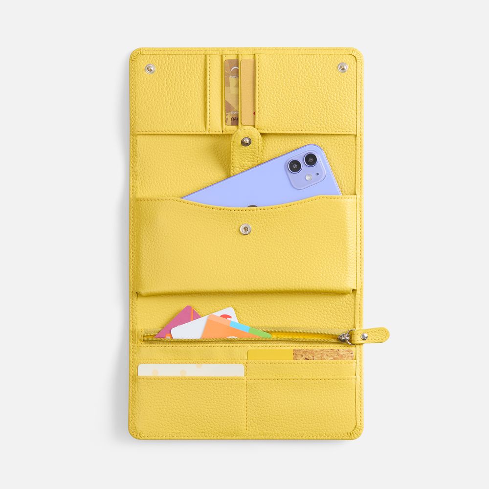 Клатч Unison, желтый-4