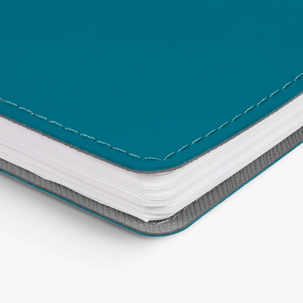 Ежедневник Spring Shall, недатированный, бирюзовый-5