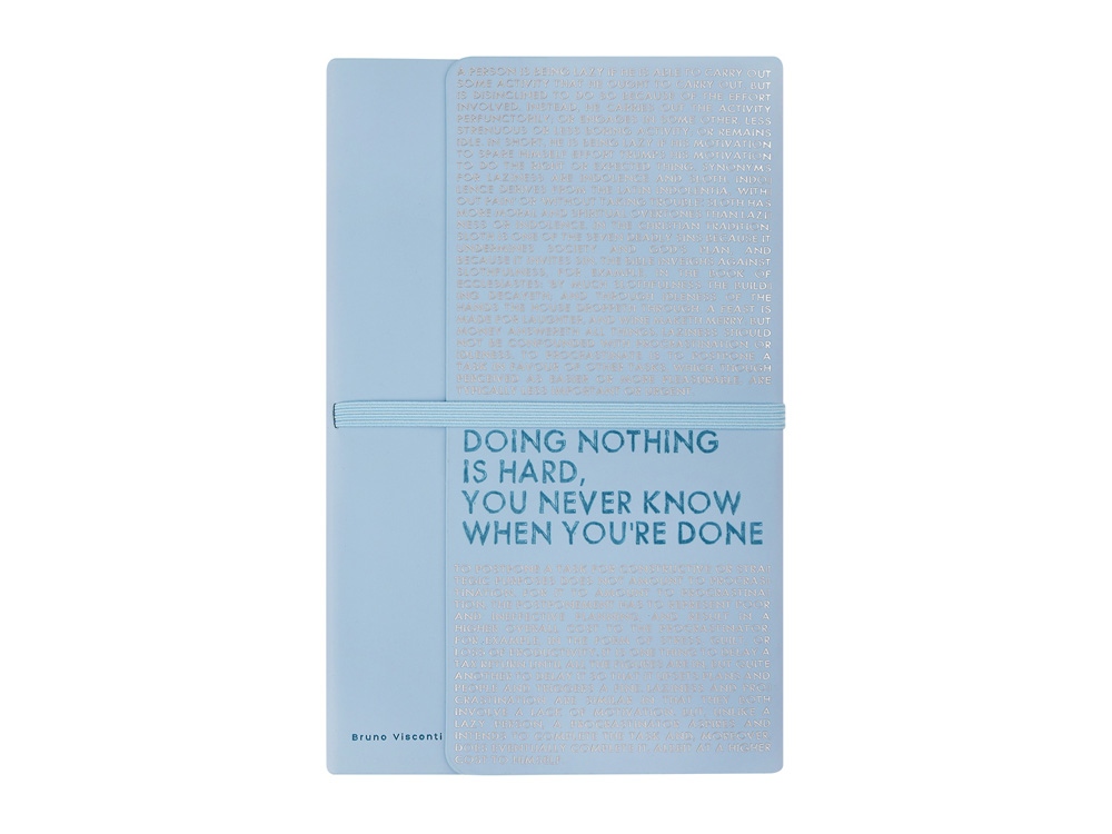 Ежедневник недатированный А5 Bilbao, зефирный сиреневый-1