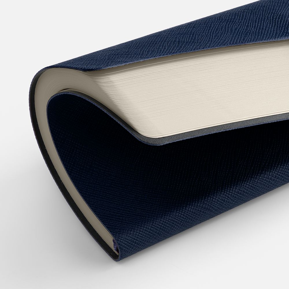 Ежедневник Lungo, недатированный, темно-синий-2