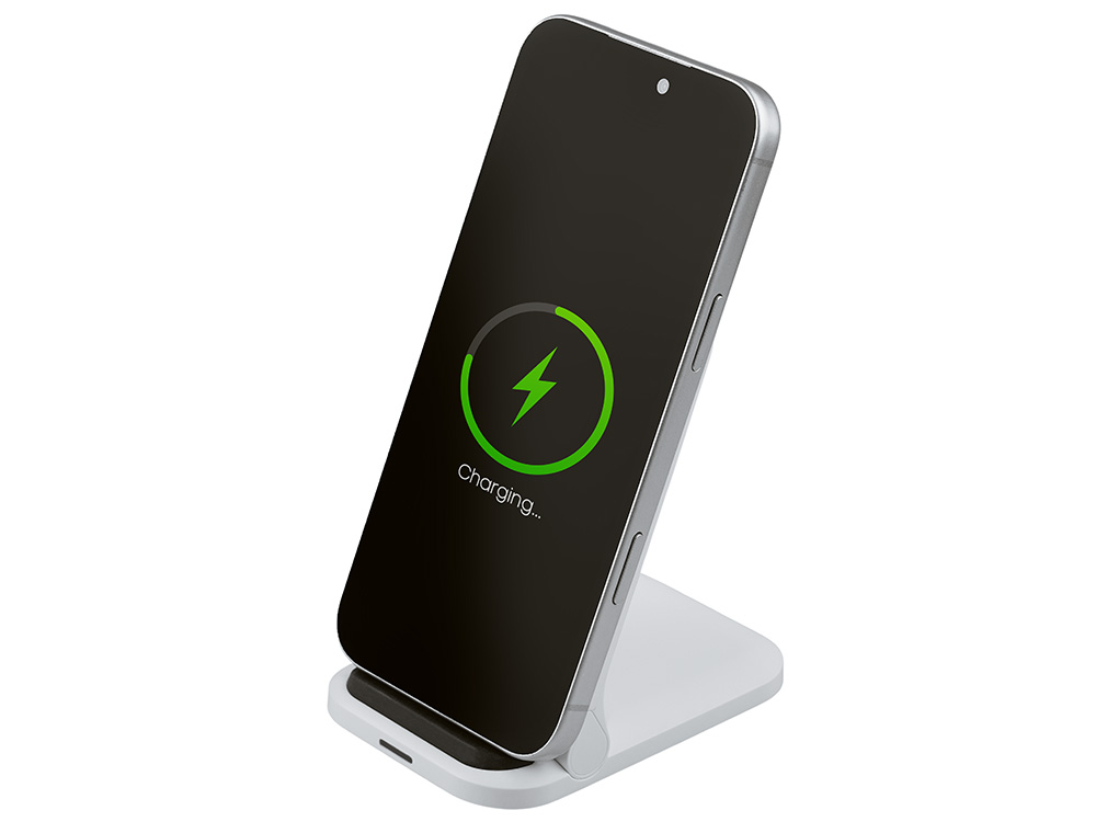 Беспроводное зарядное устройство Foldy, 15 Вт, белый-2