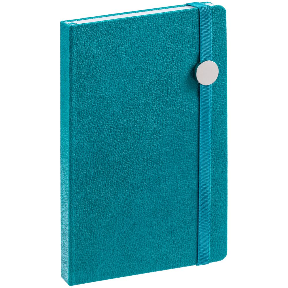 Ежедневник Nova Round, недатированный, бирюзовый-3