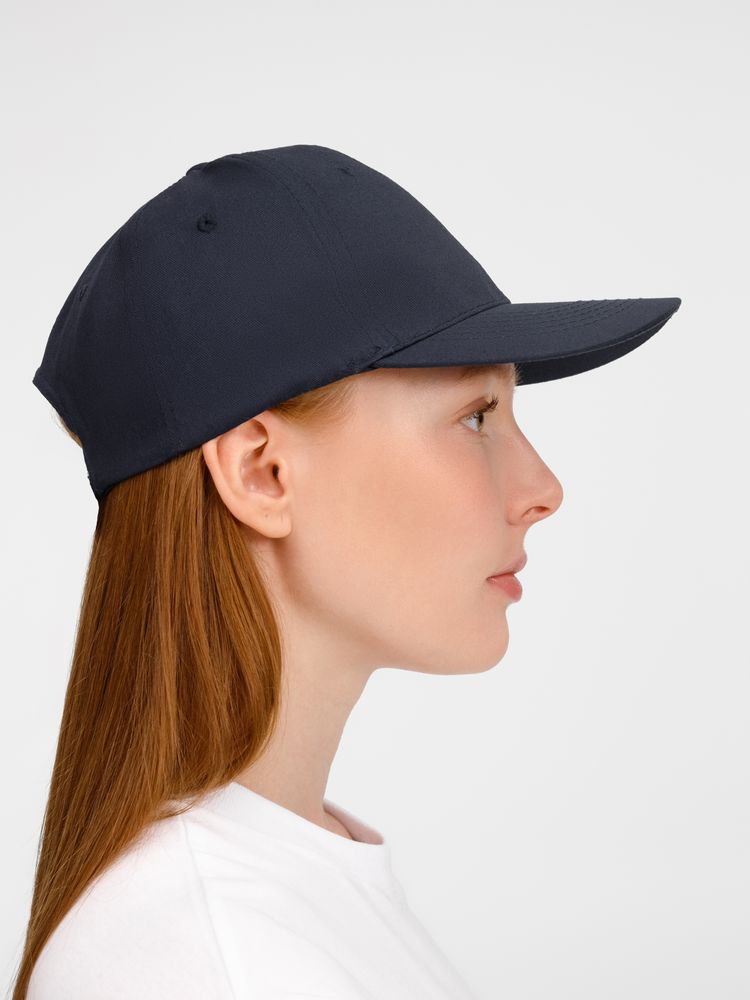 Бейсболка Apollo, темно-синяя-5