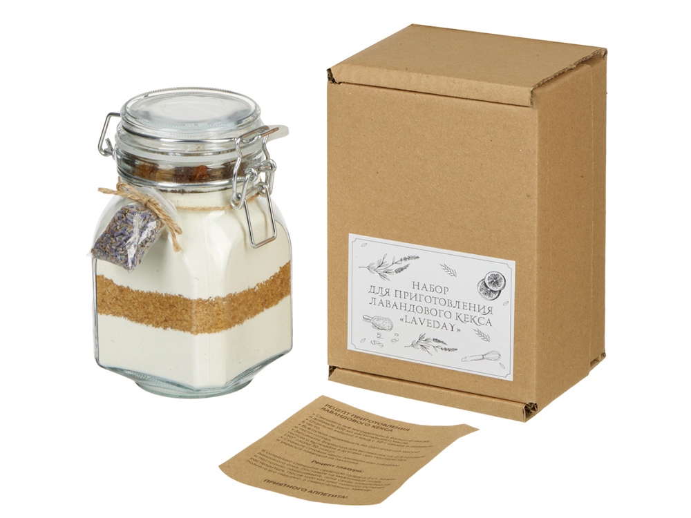 Набор для приготовления лавандового кекса Laveday-0