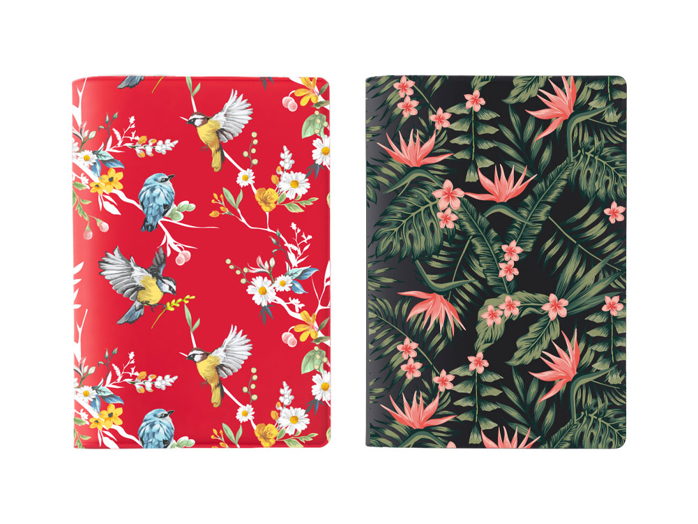 Обложка для паспорта с возможностью полноцветной УФ-печати, софт-тач-0