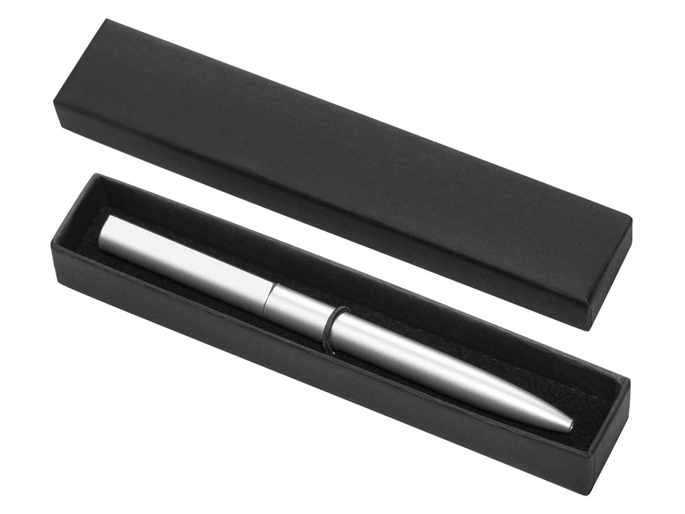 Шариковая металлическая ручка Minimalist, серебристая-3