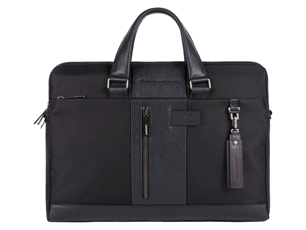 Сумка для ноутбука, Piquadro Brief, Черный-0