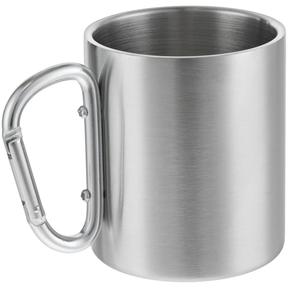 Кружка Trek, с серебристой ручкой-карабином-2