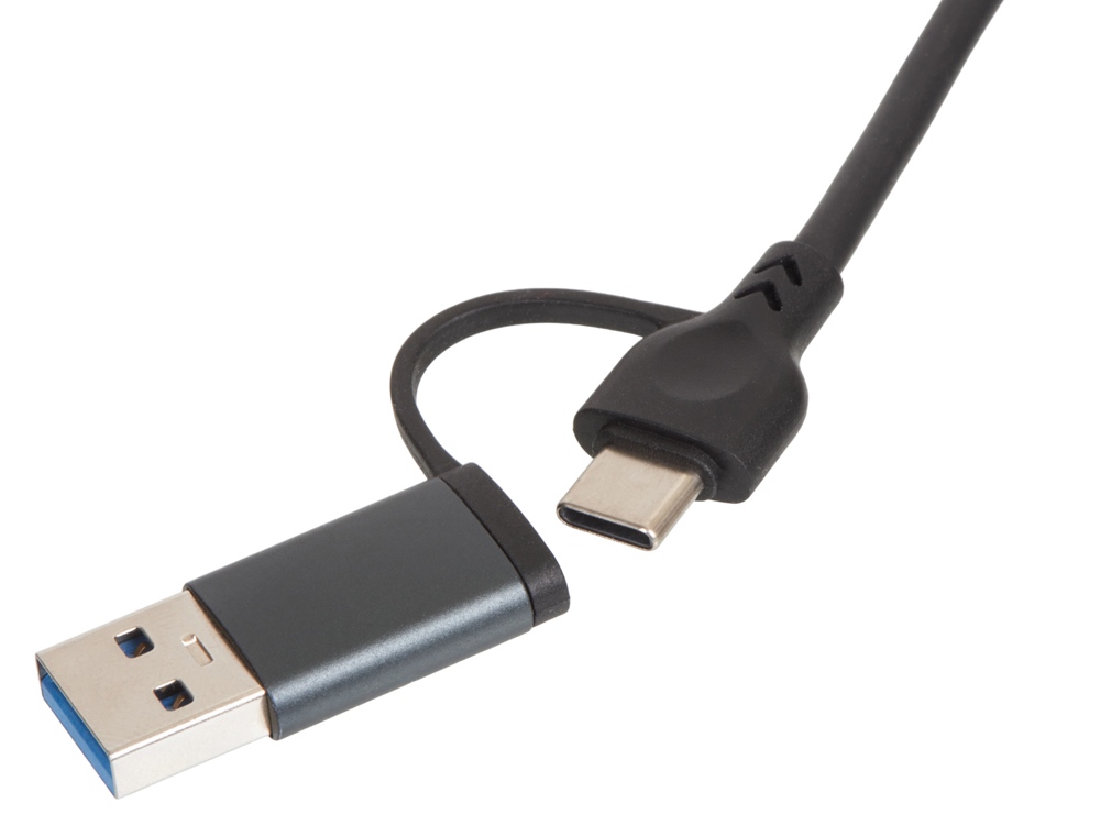 USB-концентратор Command, серый-4