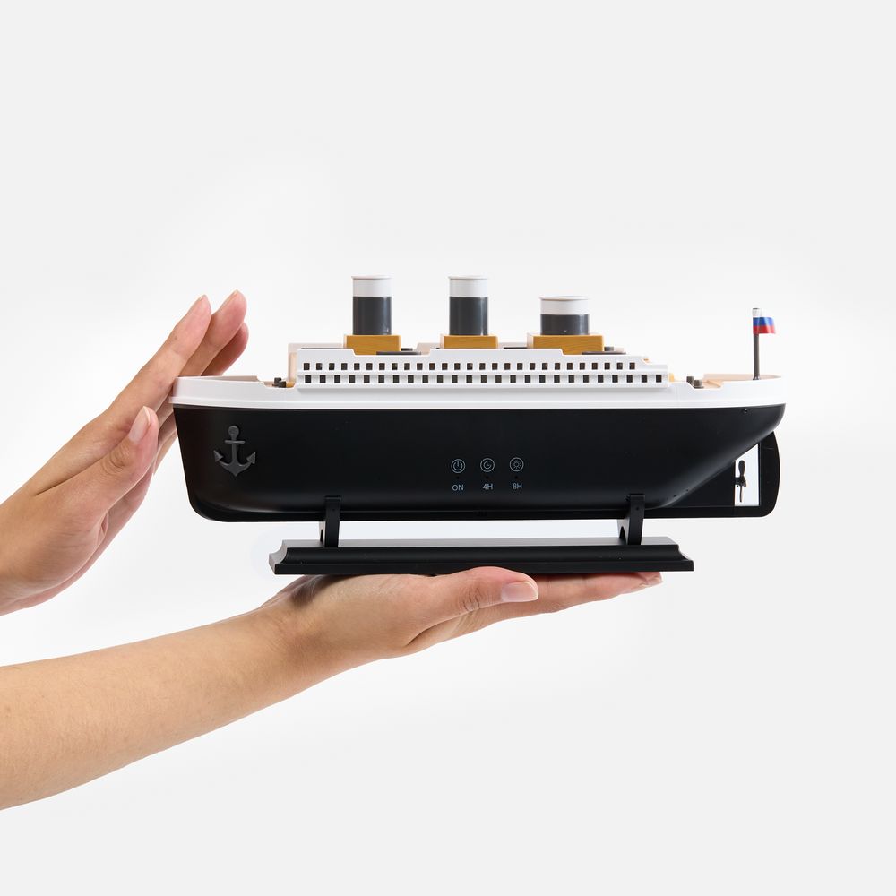 Увлажнитель-ароматизатор Steam Stream, черный-3