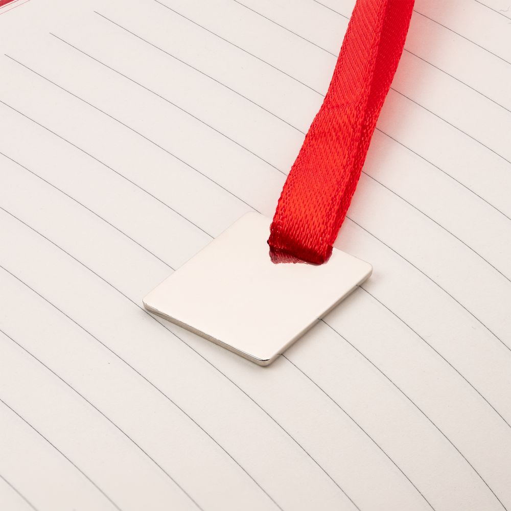 Ежедневник Shall Light, недатированный, красный-3