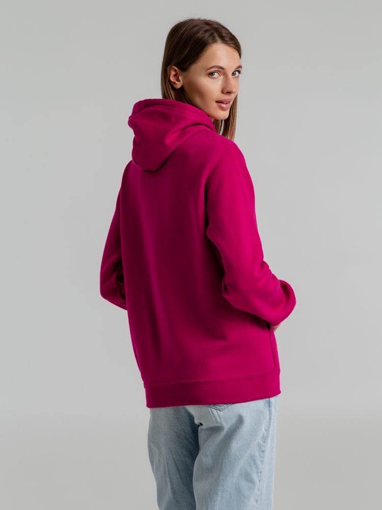 Толстовка с капюшоном Snake II ярко-розовая (фуксия)-3