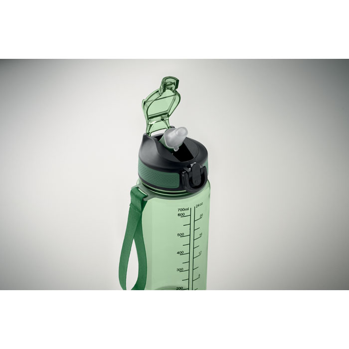 Бутылка 700 мл, прозрачно-зеленый-9