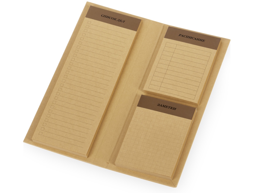 Планер с отрывными листами Write & Plan, натуральный-0