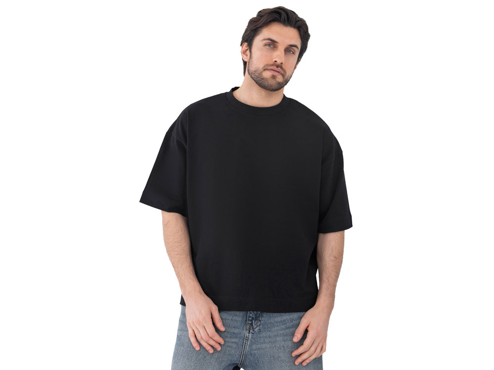 Футболка оверсайз Beta.01 унисекс, черный-2