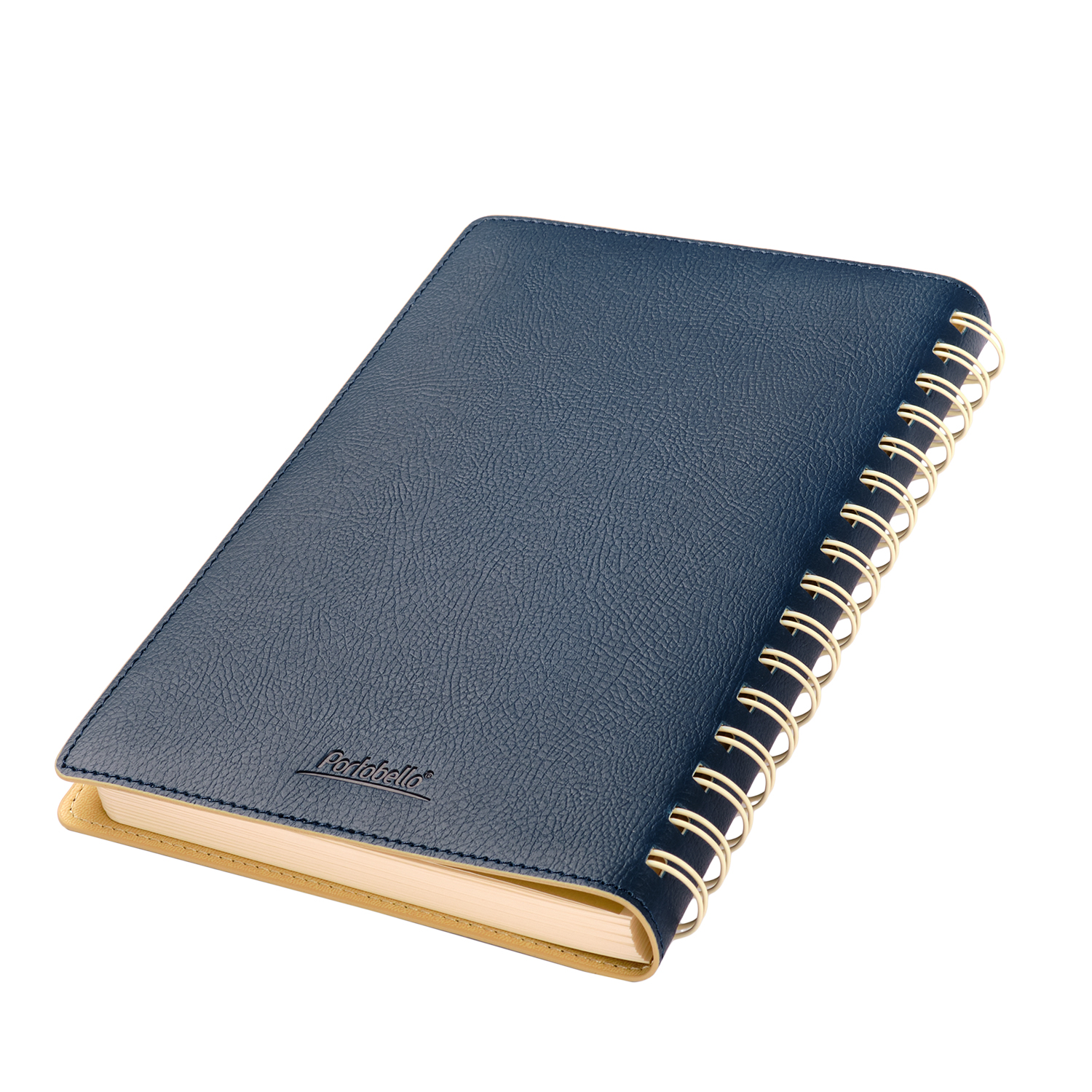 Ежедневник Виста (Vista) недатированный, синий/бежевый-4