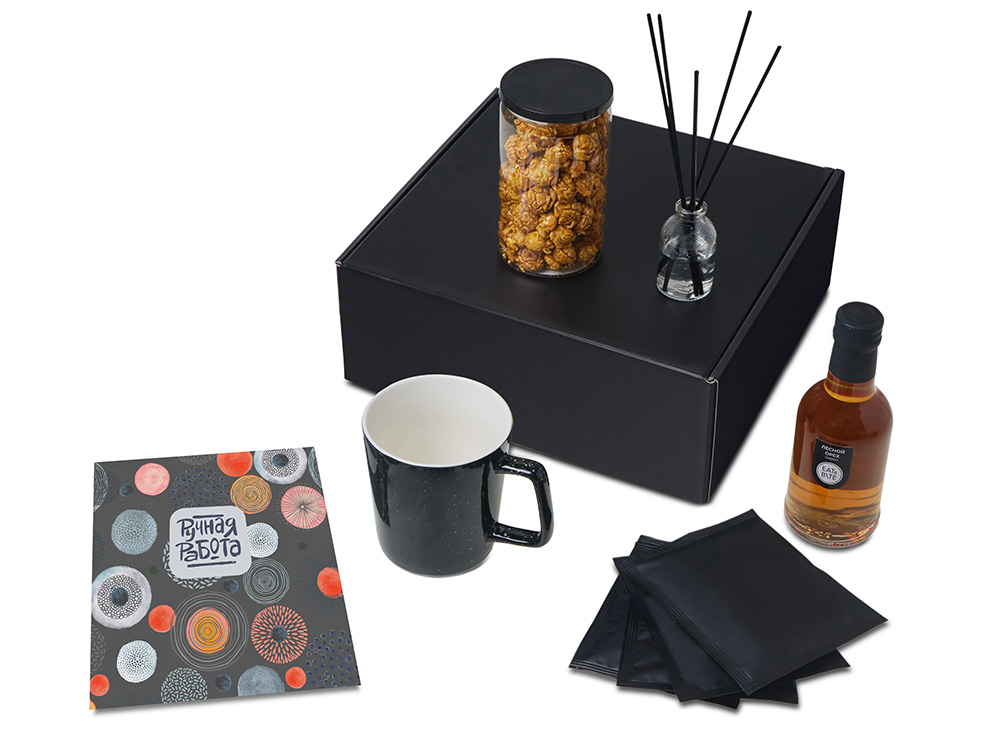 Подарочный набор Re:y. Treat с кружкой, сиропом и попкорном-1