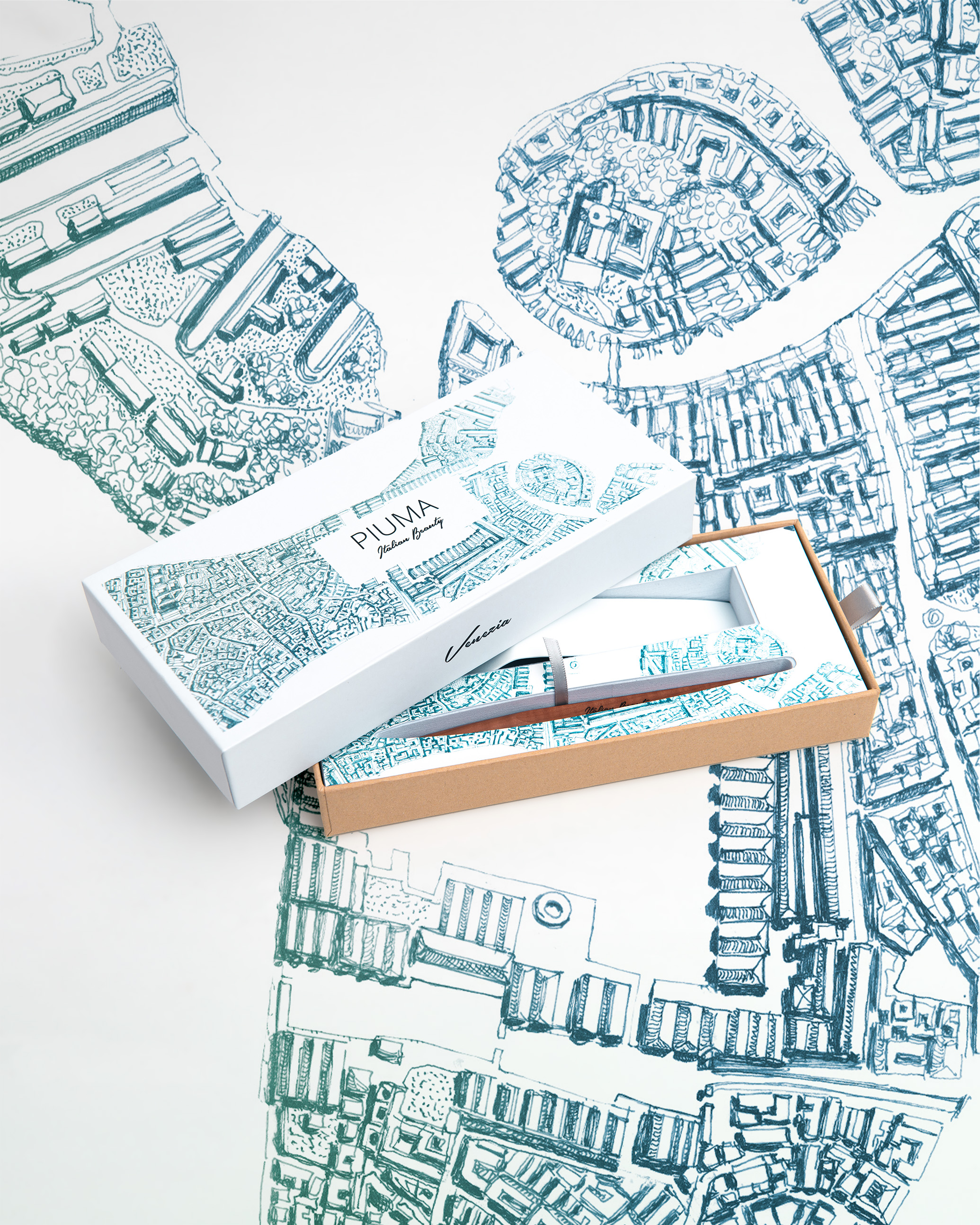 Вечная ручка Pininfarina Piuma ITALIAN BEAUTY VENEZIA-1