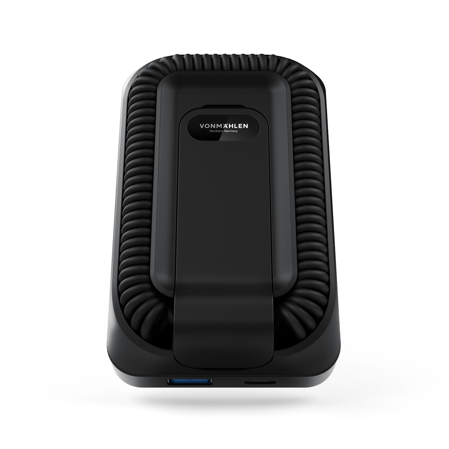 Магнитный внешний аккумулятор Allroundo Pro, 10 000 мАч, черный-0