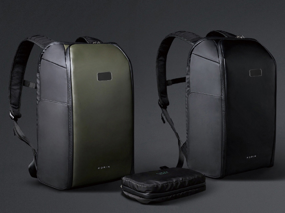 Атикражный рюкзак FlipPack для ноутбука 15.6, черный-3