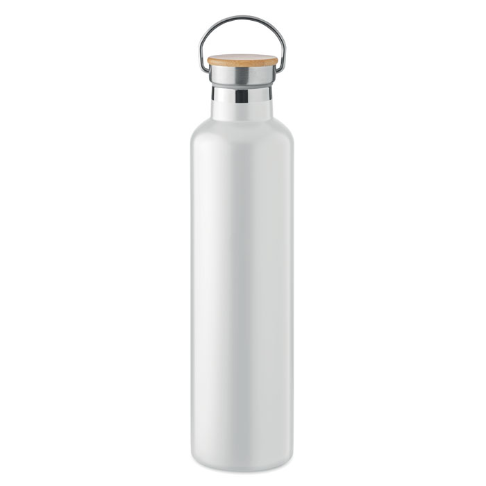 Double wall flask 1L, белый-0