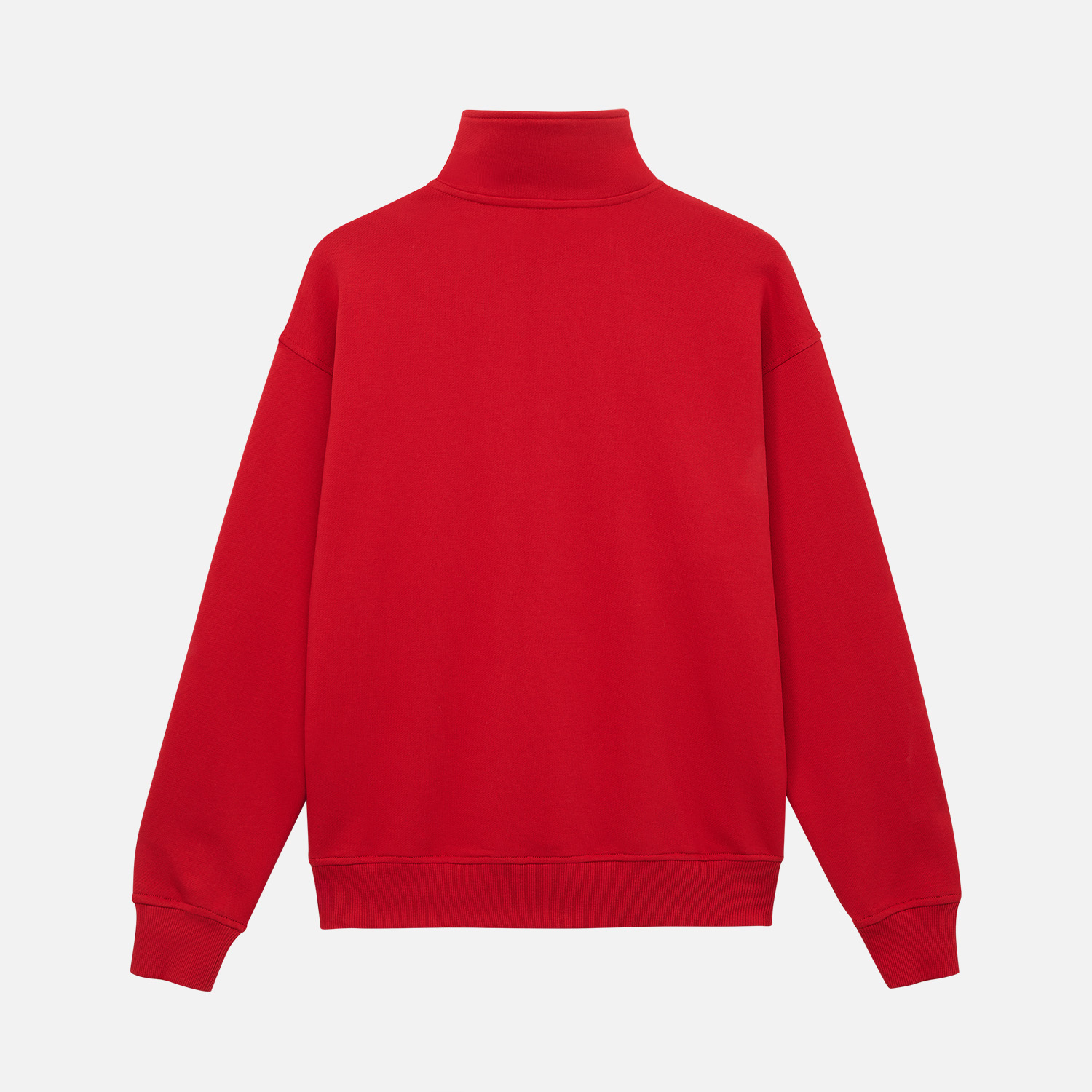 Толстовка на молнии унисекс FLOW, красная-8