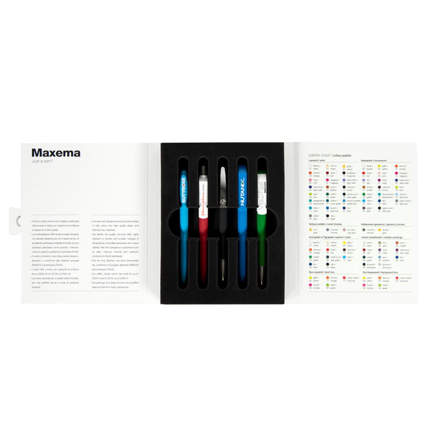 Папка для образцов ручек Maxema mini 2, белый-1