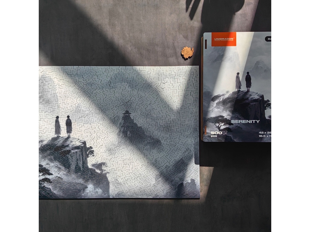 Деревянный пазл Serenity-1