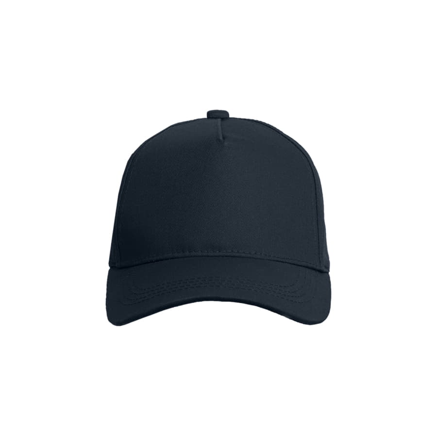 Бейсболка VALLEY, 5 клиньев, металлическая застежка, глубокий синий-3