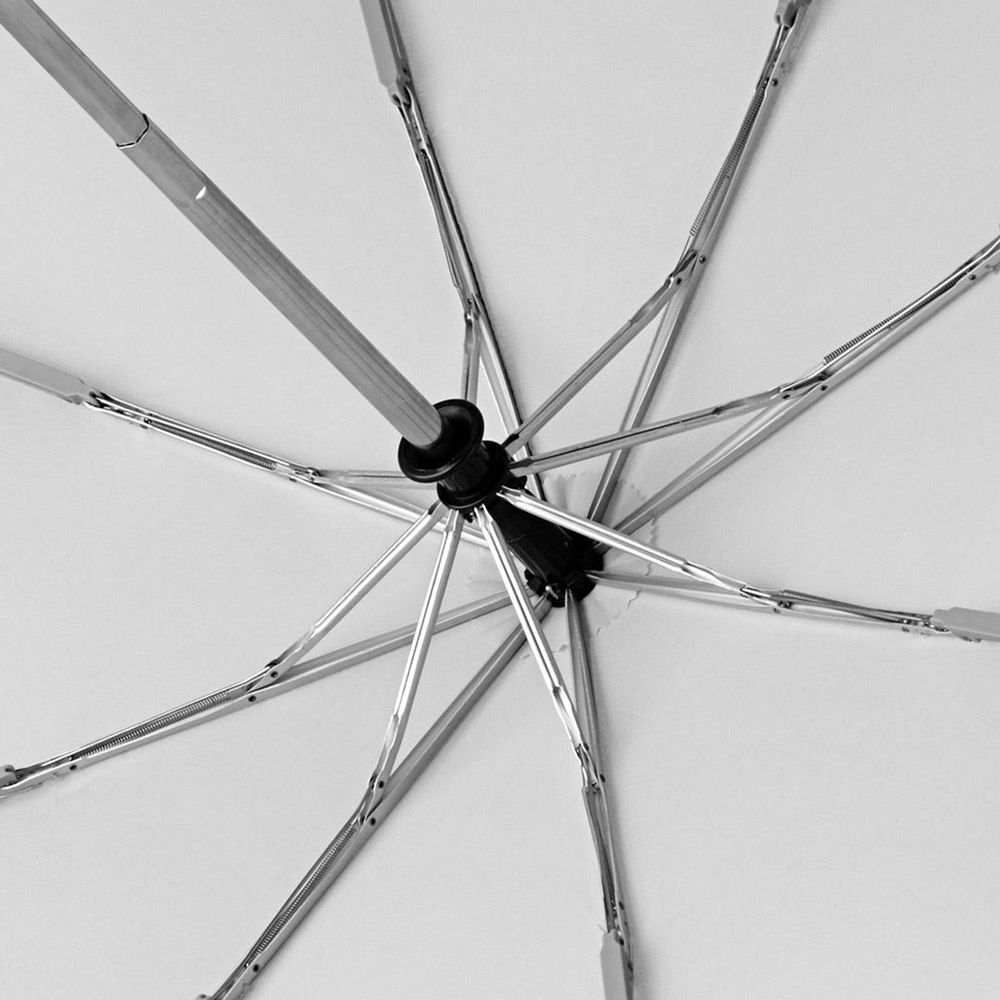 Зонт складной AOC, светло-серый-3