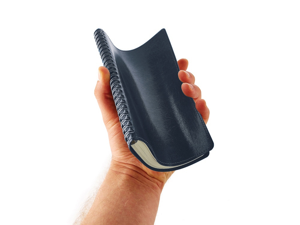 Ежедневник А5 недатированный Milano, темно-синий-6