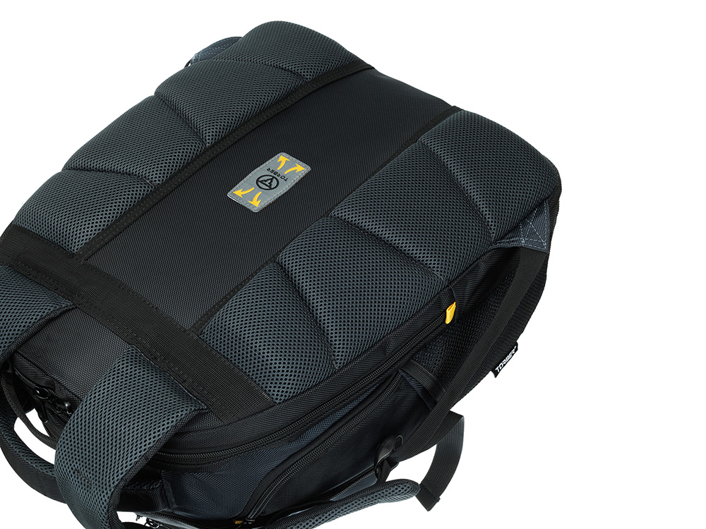 Рюкзак TORBER МЕГАПОЛИС с отделением для ноутбука 15.6, чёрный/серый, полиэстер, 35,5 х 23 х 45 см-7