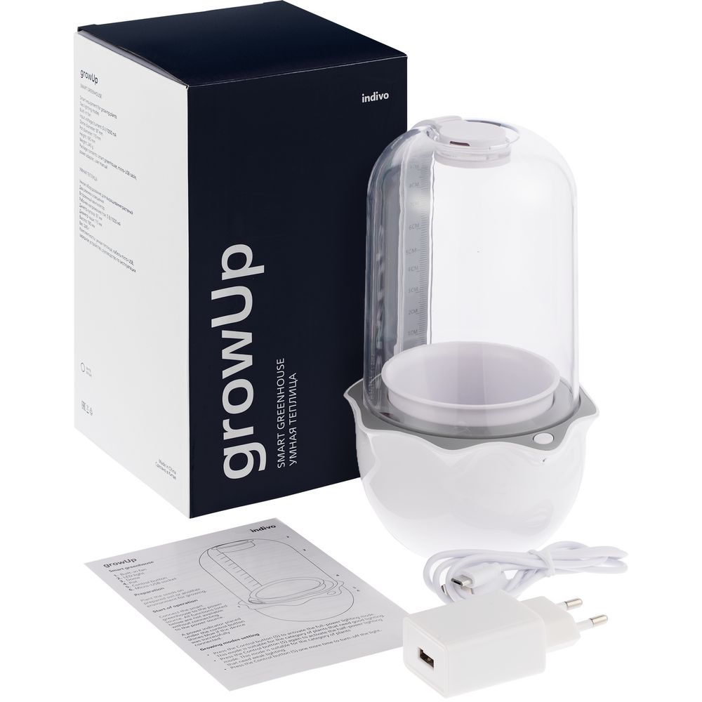 Умная теплица growUp, белая-4