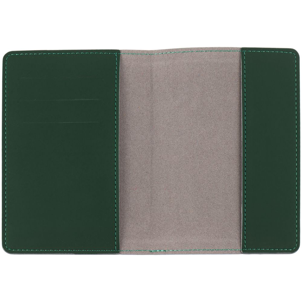 Обложка для паспорта Shall Simple, зеленый-1