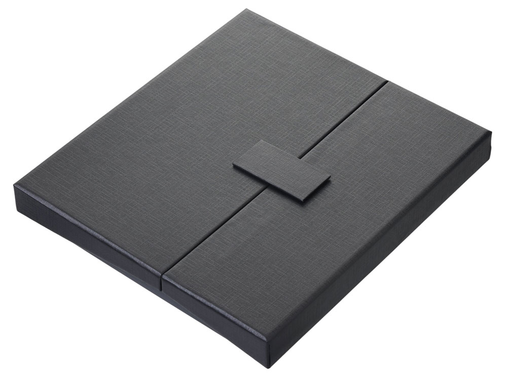 Подарочный набор Bradburry &Co с блокнотом А5 и ручкой, черный-15