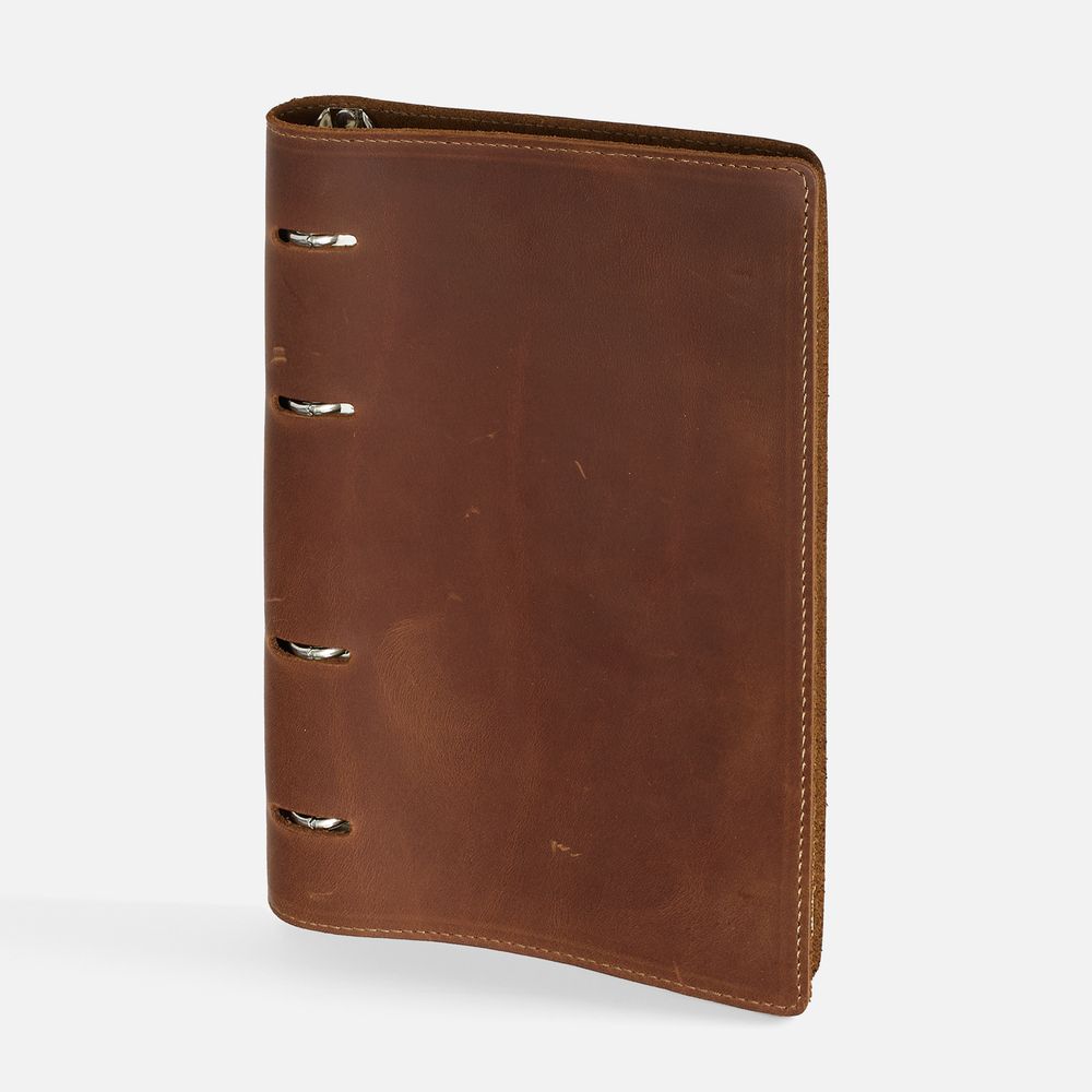 Ежедневник inStream, недатированный, коричневый-2