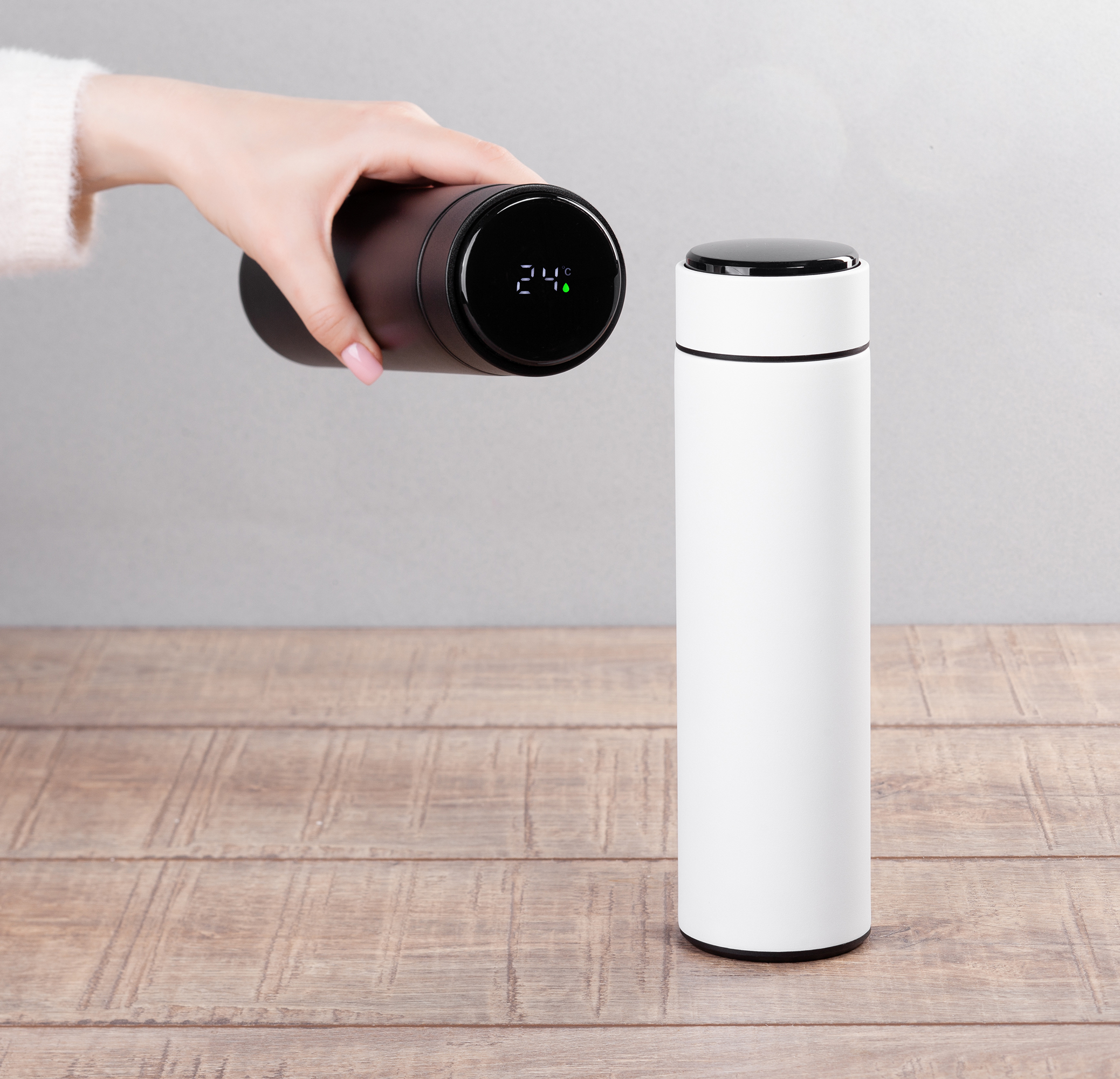 Заварочный термос "Финикс" 500 мл с индикацией температуры-3